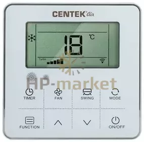 Панель управления Centek CT-66AMSD-H094R3AA канальный