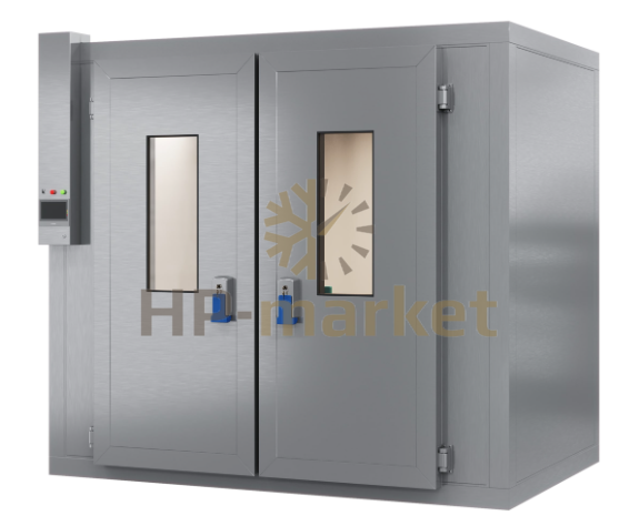 Шкаф холодильный Polair CRP2.6080.T2 inox(с холодильным агрегатом)