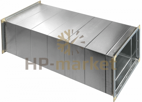 Воздуховод Оц 0.7 150х600 L-1250 гл.к