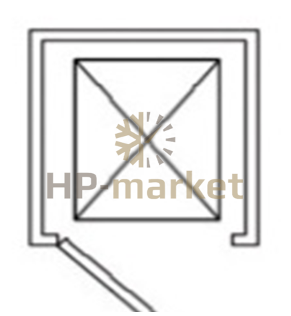 Шкаф холодильный Polair CR1.6080.T1 inox (2)