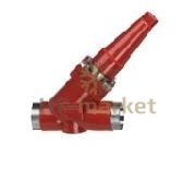 Вентиль запорный Danfoss SVA-S 50 D STR CAP
