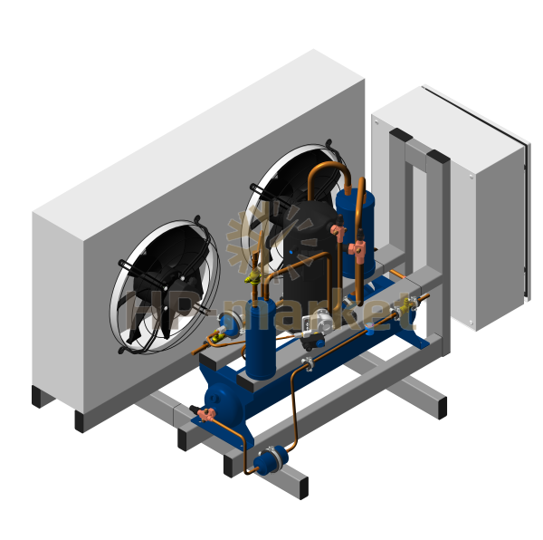 ККА STN спирал (1) 2х450 изометрия