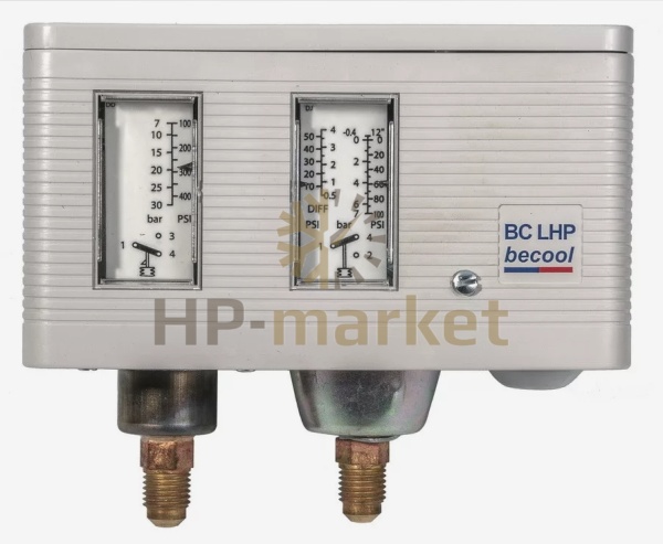 Реле давления сдвоенное BC LHP E (авт.)