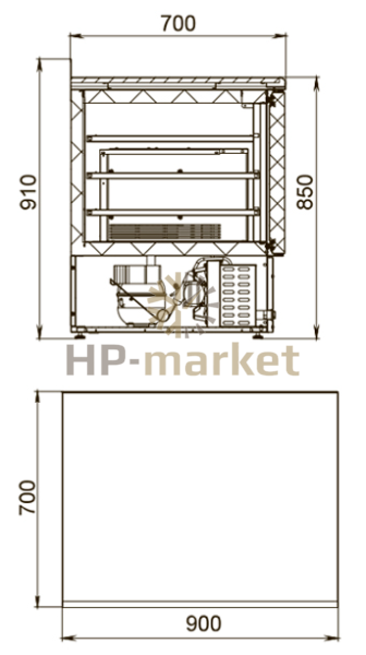 Габариты Polair TBi2GN-G