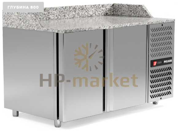 Стол холодильный Polair TM2ENpizza-G