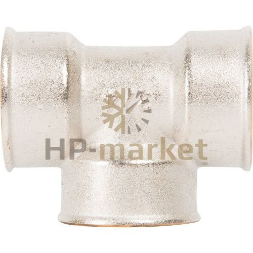 Тройник ник. латунь 3.4