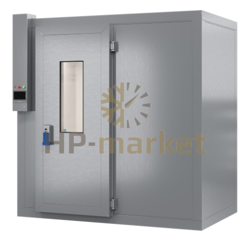Шкаф холодильный Polair CRP1.6080.T2 inox (с холодильным агрегатом)
