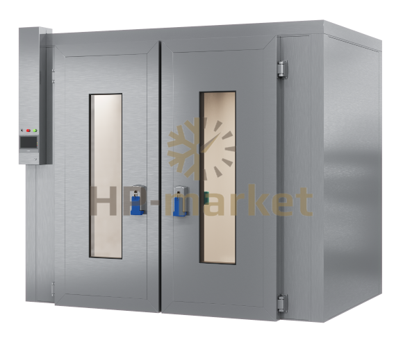 Шкаф холодильный Polair CR2.6080.T3 inox (2)