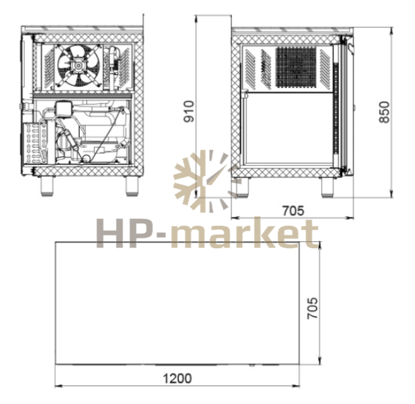 Габариты Polair TB2GN-GC
