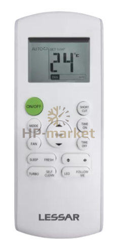 Пульт Lessar LS-HE09KRE2A LU-HE09KRE2A