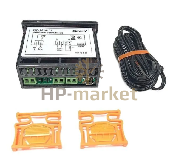 Контроллер Elitech ECS-961А-02 (10А) 1 датчик 2